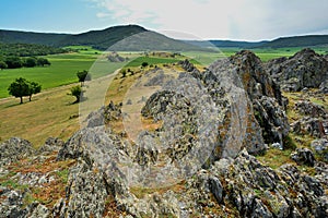 Mary` s Stones in Greci village, Romania