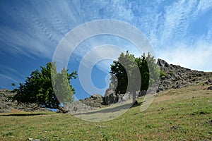 Mary` s Stones in Greci village, Romania