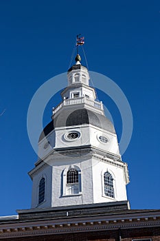Maryland Capitol Dome Annapolis Maryland