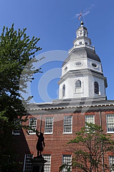 Maryland State Capitol Building in Annapolis