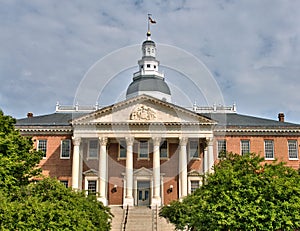 Maryland State House in Annapolis, Maryland