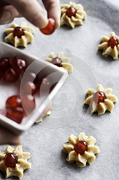 Marzipan confections photo
