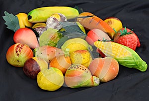Marzipan fruits photo