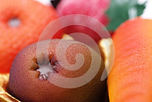 Marzipan fruits