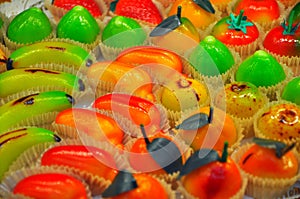 Marzipan sweets photo