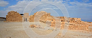 Masada is an ancient fortification in the Southern Israel