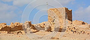 Masada is an ancient fortification in the Southern Israel