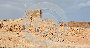 Masada is an ancient fortification in the Southern Israel