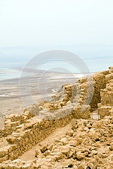Masada ancient fortress Dead Sea Israel