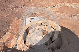 Masada Fortification ruins - Israel