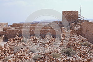 Masada Fortification ruins - Israel