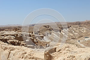 The Masada Fortress photo