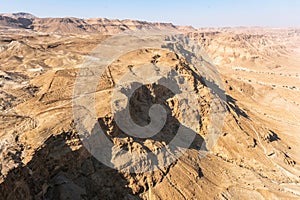 Masada National Park in the Dead Sea region of Israel