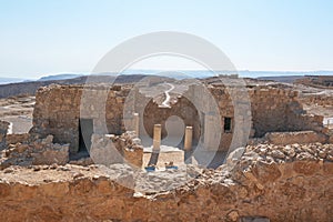 Masada National Park in the Dead Sea region of Israel