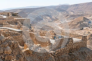 Masada National Park in the Dead Sea region of Israel