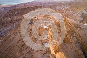 Masada National Park in the Dead Sea region of Israel