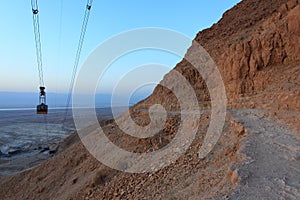 Masada Snake Path and Cableway - Israel photo