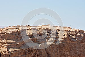 Masada stronghold, Israel. photo