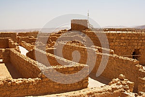 Masada, summer day, travel photo