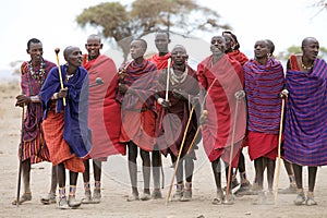 Masai men