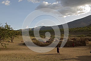 Masai village 001