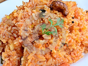 Masala rice spicy rice