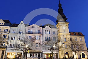 Masaryk Square in Ostrava