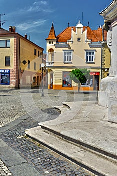 Masarykovo namesti square at Uherske Hradiste