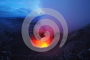 Masaya Volcano, Masaya, Nicaragua, Central America.