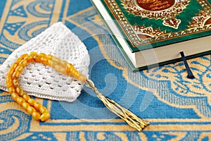 The Masbaha, also known as Tasbih with the Quran photo