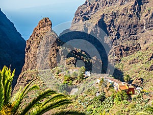 Masca village on Tenerife island