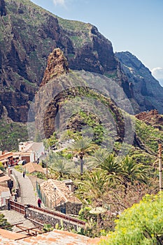 Masca village in Tenerife, Spain.