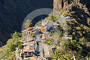 Masca village in Teno mountans on Tenerife