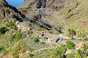 Masca village in Teno mountans on Tenerife