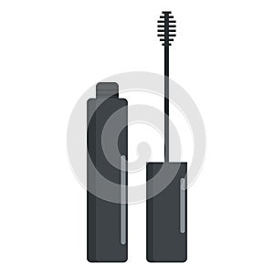 Mascara cosmetics icon, vector illustration