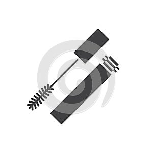 Mascara glyph icon
