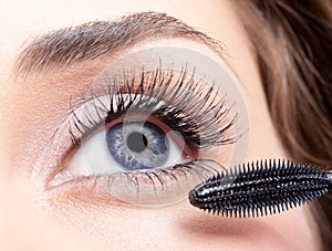 Mascara makeup