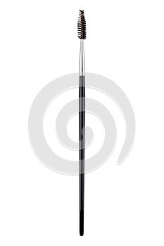 Mascara makeup brush. Isolated. White background