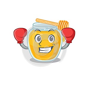 Mascot character style of Sporty Boxing honey