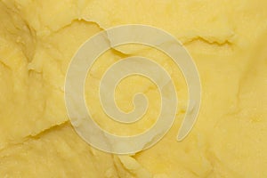 Mashed potatoes.Background of mashed potatoes.