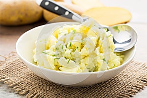 Mashed potatoes photo
