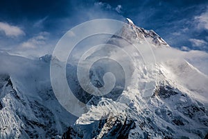 Masherbrum as seen from GORO campsite