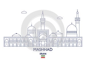 Mashhad City Skyline, Iran photo