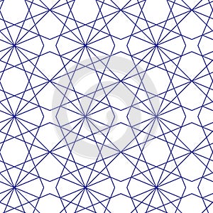 Mashrabiya texture design. Arabic vector pattern ideal for design background, web page background, surface textures photo