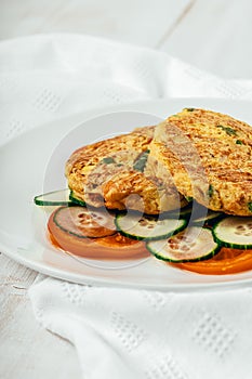 Mashy Cake With Crab And Potatoes