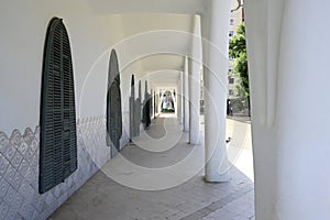 Masia Freixa, modernist building located in the Sant Jordi park in Terrassa.