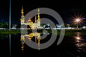 Masjid Agung Tegal the largest mosque at Tegal city photo