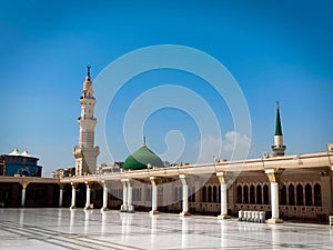 MASJID AL NABAWI SHAREEF IN MADINA SAUDI ARABIA