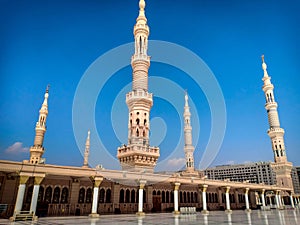 MASJID AL NABAWI SHAREEF IN MADINA SAUDI ARABIA