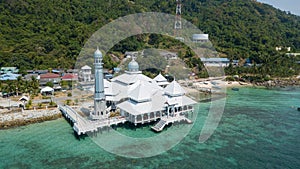 Masjid Besar Mosque on the Perhentian Islands in Malaysia photo